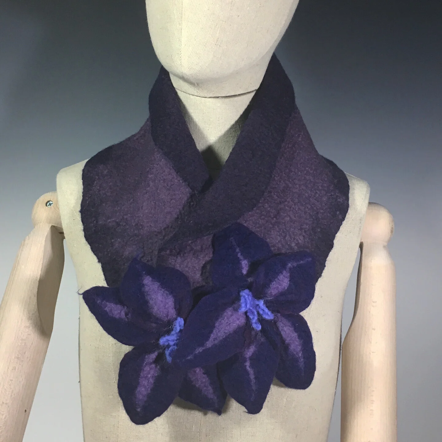 Ladies lily flower scarf — Miss Fitt & Co. ~ Moss Fête